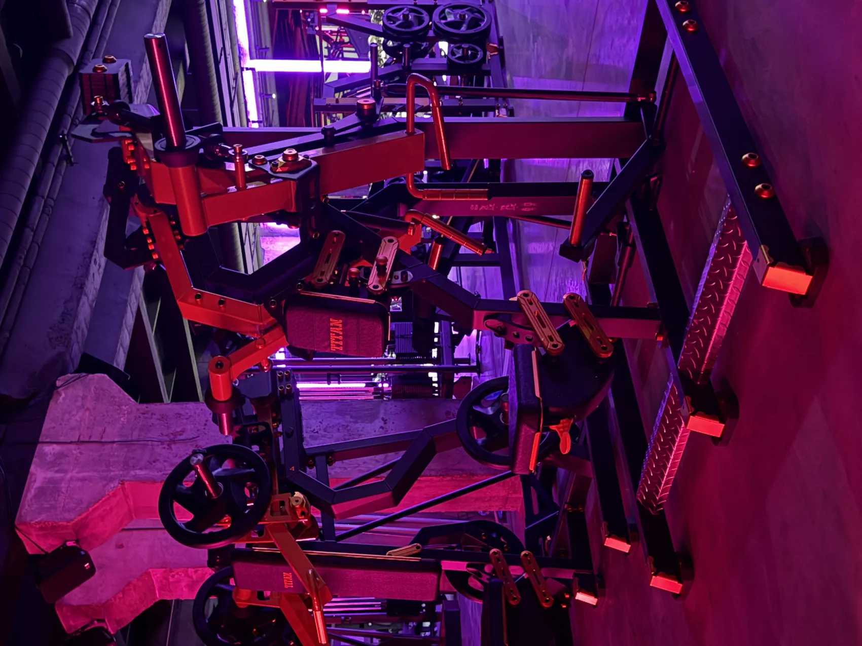 Рычажные тренажеры Titan в зале ICON Fitness